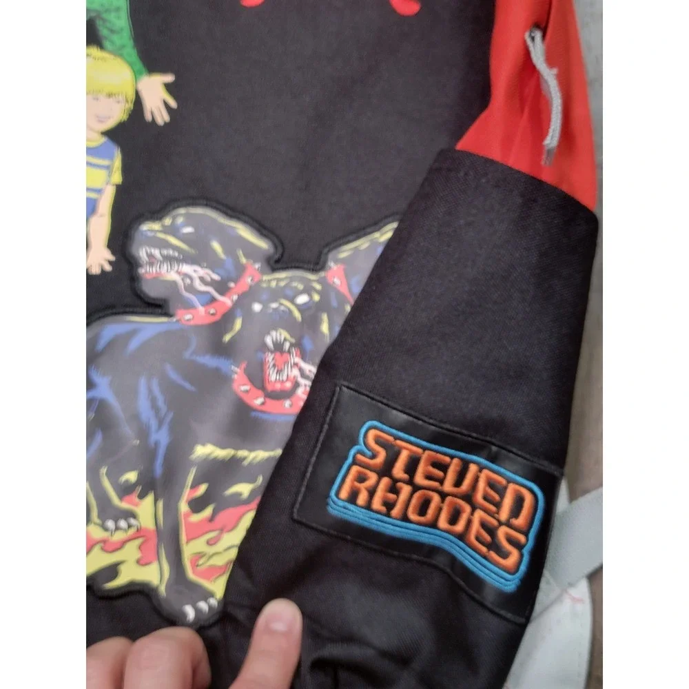 Steven Rhodes Mommy Can We Keep Him Backpack‎ Black/Red CerberusDog